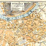 Grenoble  map in public domain, free, royalty free, royalty-free, download, use, high quality, non-copyright, copyright free, Creative Commons,